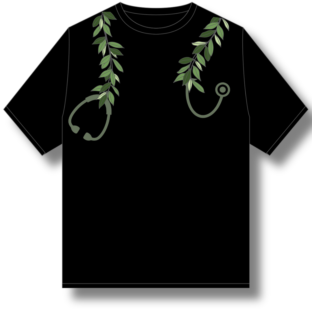 Green Maile Lei Stethoscope