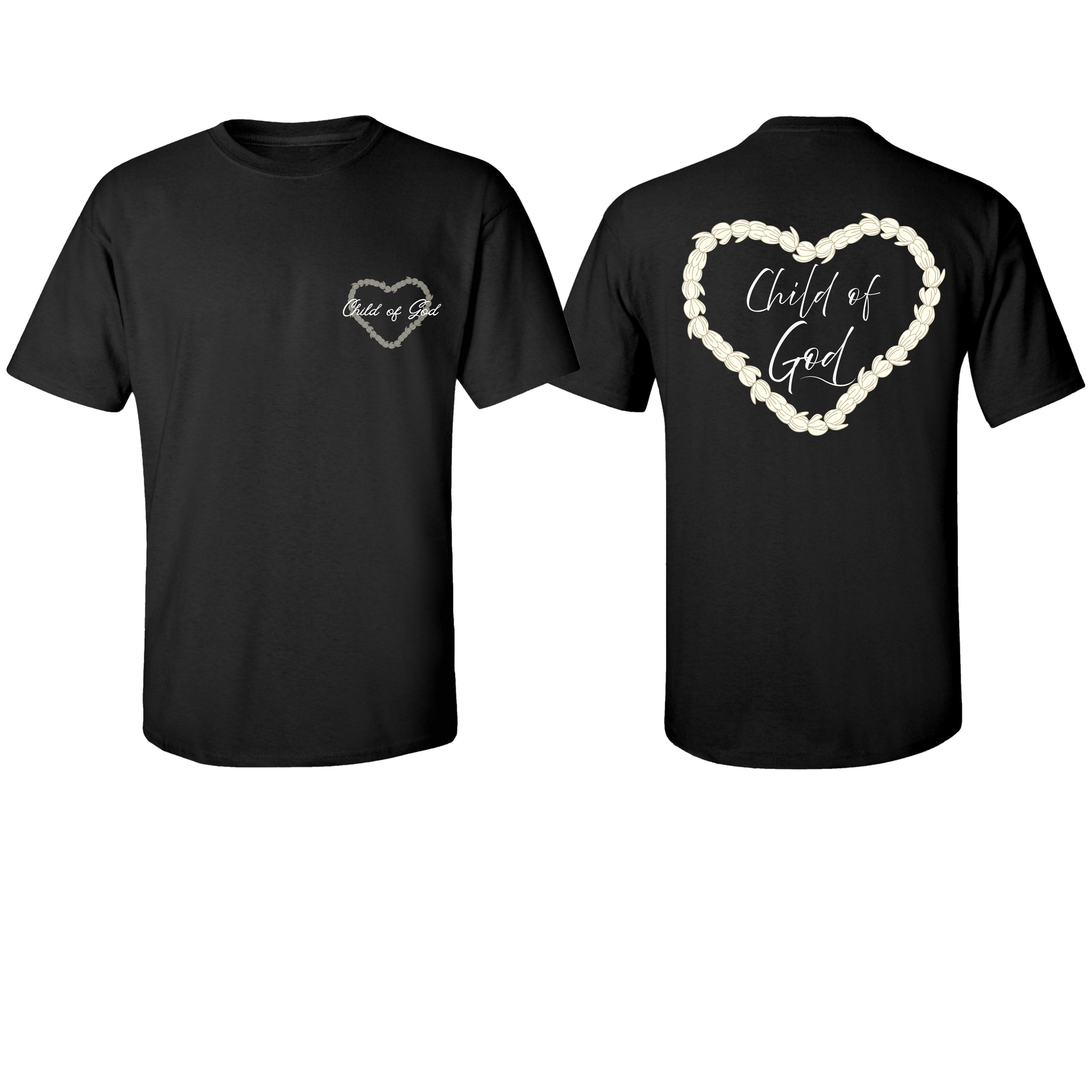 Child of God Pikake Heart